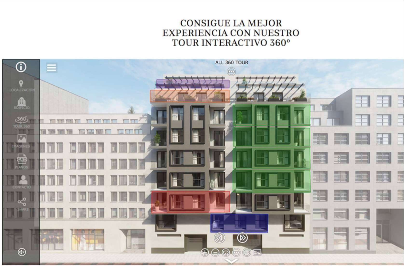 Presentación completa de una propiedad con la tecnología Render 3D de Visual Re