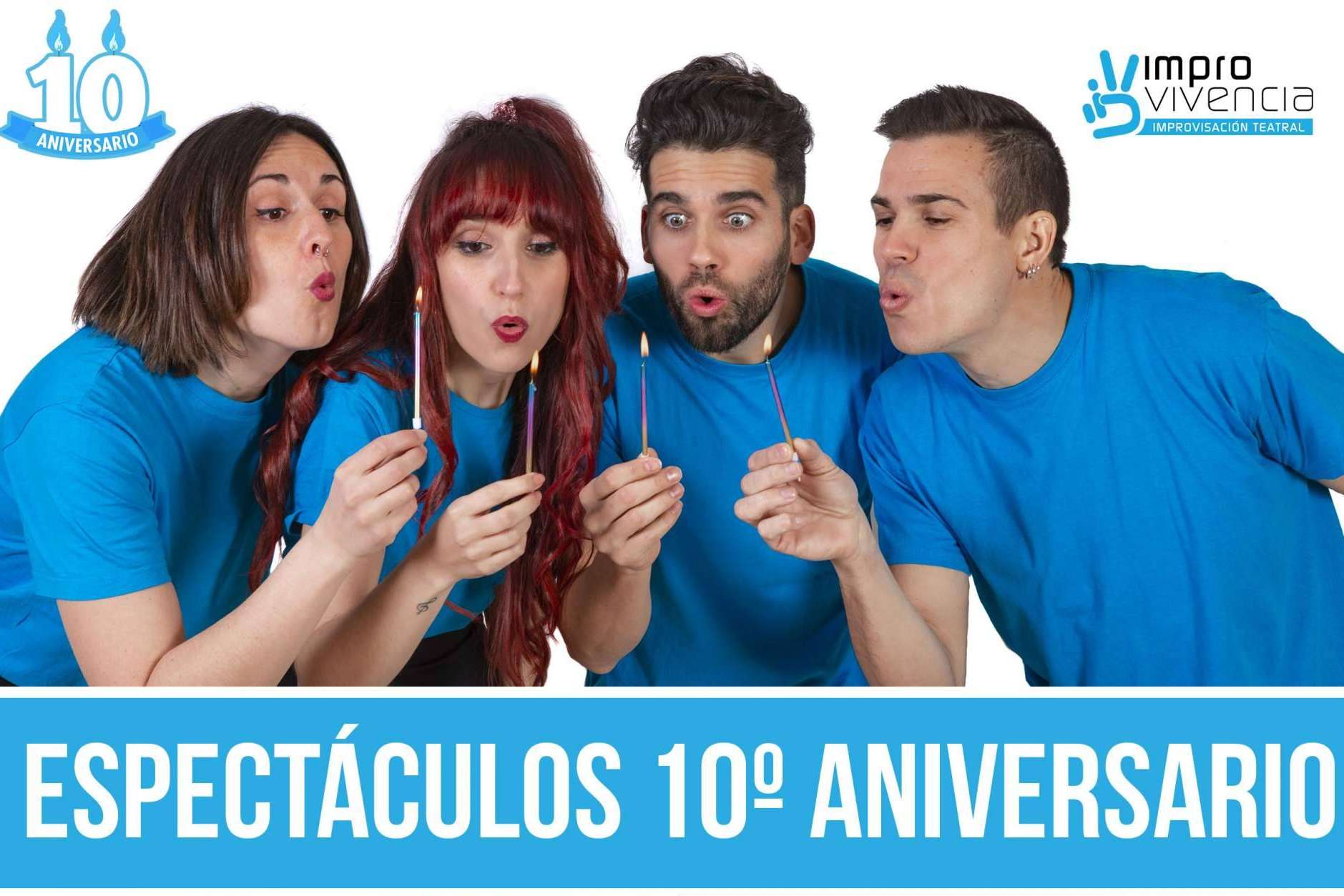 4 funciones especiales de ImproVivencia para celebrar su 10º aniversario