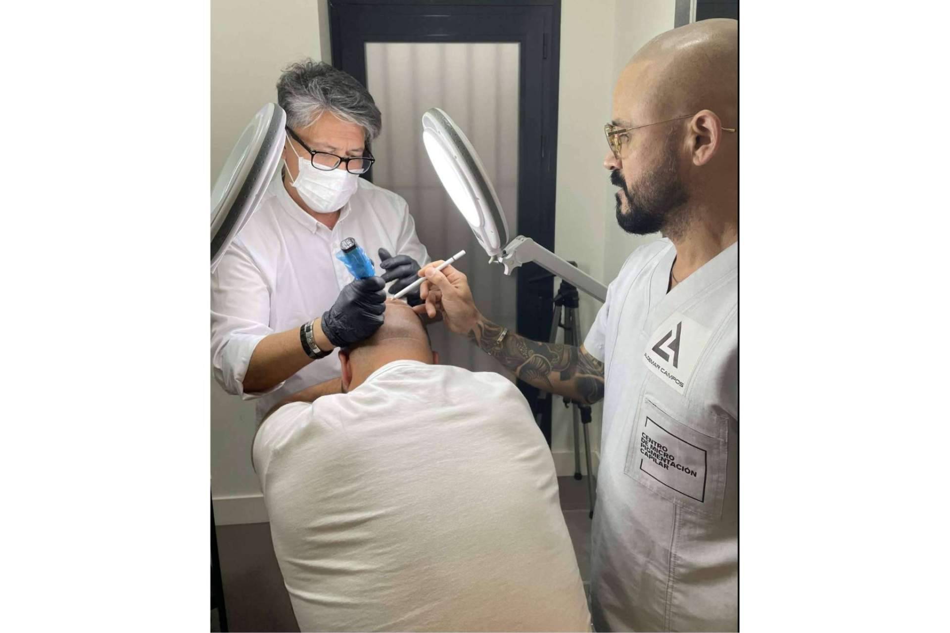 Cursos sobre micropigmentación capilar de la mano de Aldemar Campos