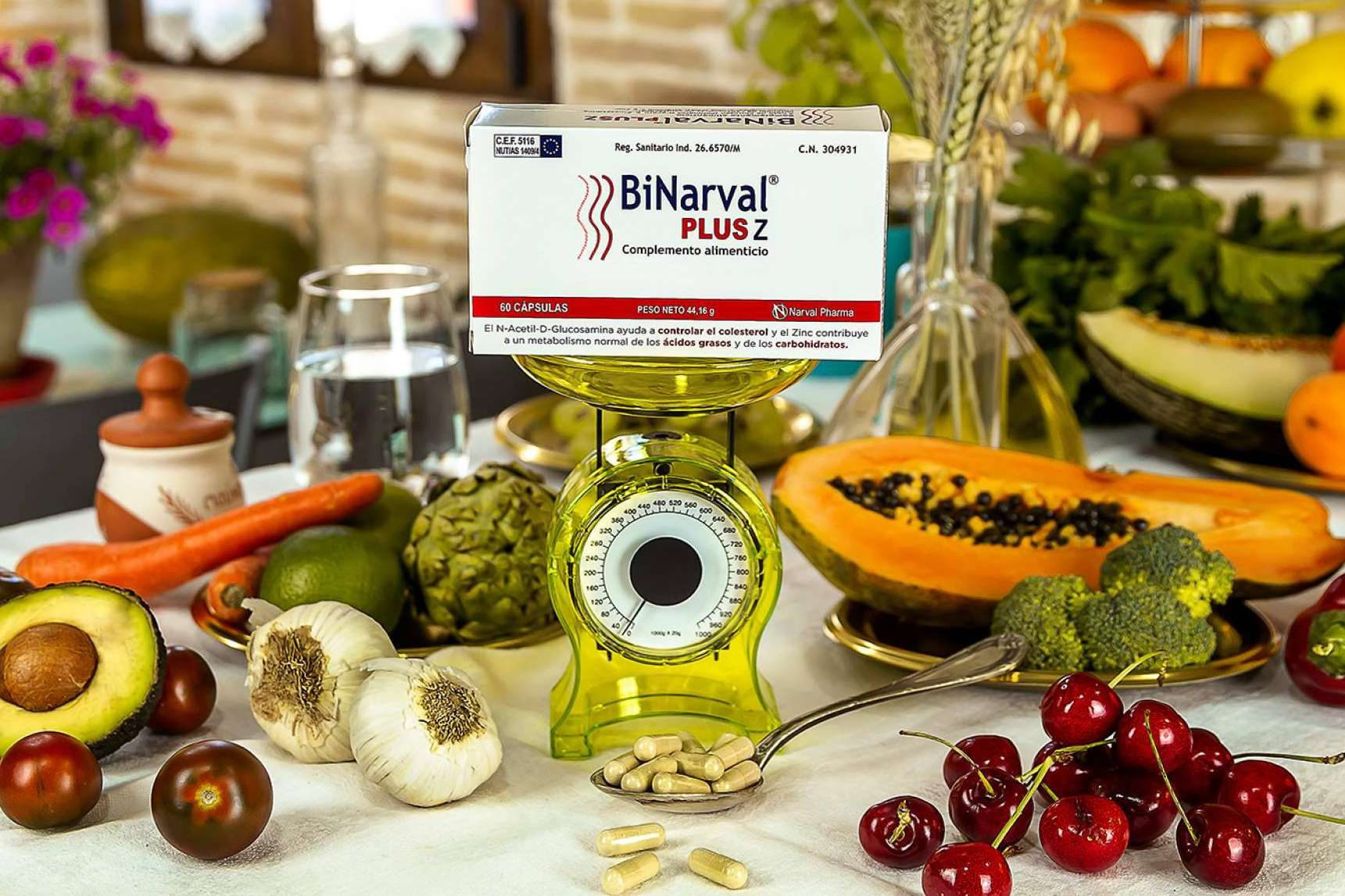 Control del colesterol y del peso con Binarval Plus Z de Narval Pharma